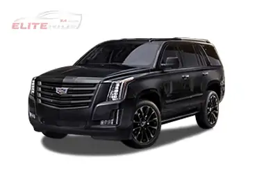 Cadillac Escalade car ready to provide the best chauffeur service